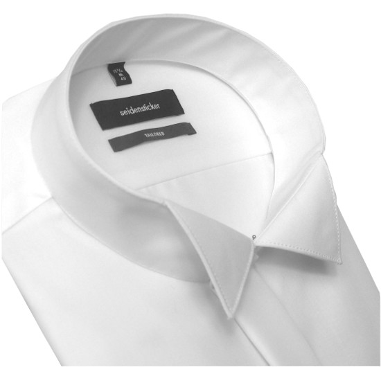 Seidensticker Smoking Hemd weiß inkl. Fliege u. Mansch.knopf SR-2010 Shaped/Tailored