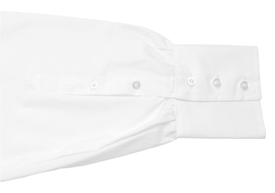 HUBER Rüschen Hemd weiß Qualität Made in EU HU-0091 Comfort Fit