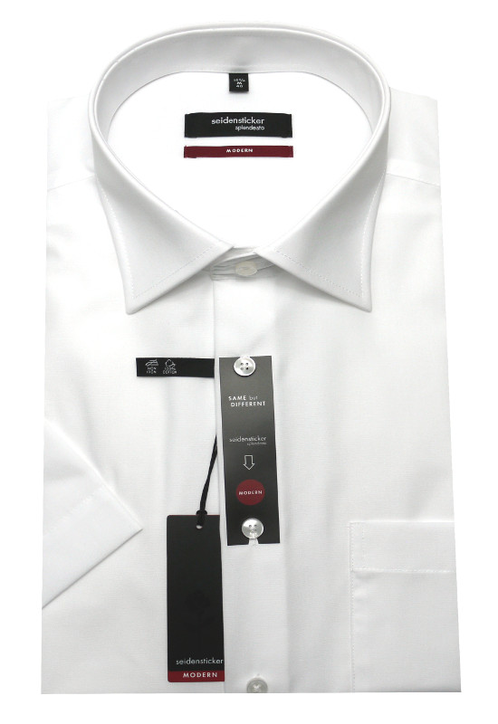Seidensticker Hemd weiß bügelfrei SP-0071 Regular Fit