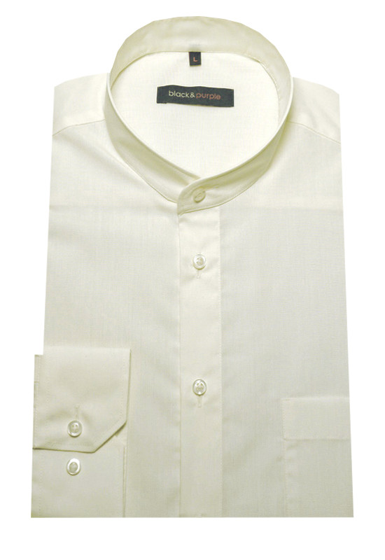 Stehkragen Hemd champagner bügelleicht BP-0021 Regular Fit