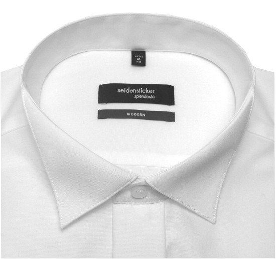 Seidensticker Smoking Hemd weiß inkl. Fliege u. Mansch.knopf SP-9060 Regular Fit
