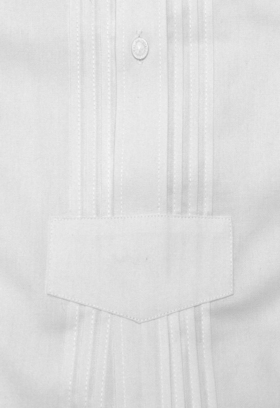 Orbis Stehkragen Trachten Schlupf-Hemd Pfoad weiß OS-0003 Regular Fit